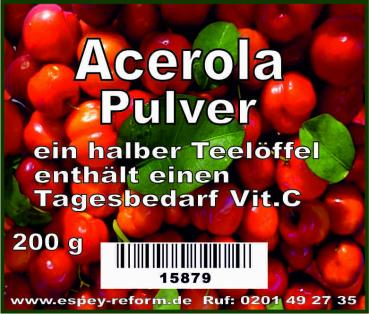 Acerola Pulver 200 g